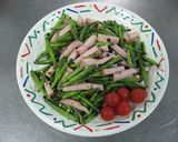 金針菜とロースハムの簡単旨い炒め物♪作り方5写真
