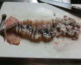 まるごとイカのパプリカチャーハン作り方1写真