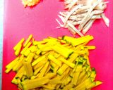 かぼちゃとベーコンの和風パスタ❀作り方2写真
