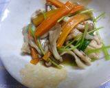 2人分・きのことささみの煮物作り方4写真