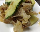 瓜豚肉のぴり辛塩麹味噌炒め作り方4写真