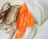 蒸しハンバーグ・中華味で作り方1写真