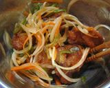 若鶏から揚げカレー南蛮作り方3写真