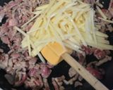 美味！牛肉とじゃがいものオイスター炒め作り方2写真