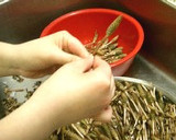 つくしの卵とじ作り方1写真