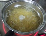 ペンネとベーコンのクリームソース作り方1写真