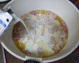 ペンネとベーコンのクリームソース作り方3写真