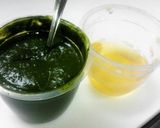 抹茶ババロア作り方1写真