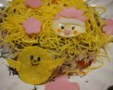 八重たんとキビタンのデコちらし寿司作り方7写真
