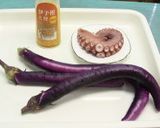 『伊予柑大使』でなすの炒め物作り方1写真
