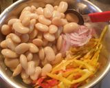 白いんげんとパプリカのマリネ作り方7写真