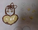 チョコでプレート(キャラチョコ)作り方8写真
