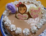 チョコでプレート(キャラチョコ)作り方13写真
