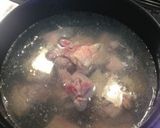 レタスと鶏肉のヘルシー和風スープ☆作り方2写真