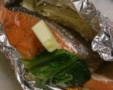 鮭のホイル焼き☆簡単に余り物で！作り方4写真