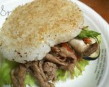 大人の ライスバ—ガ— 甘辛味噌ごま風味作り方4写真