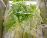 シンプル炒め*ごぼう&ねぎ*作り方2写真