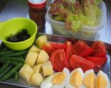 簡単＆オサレなニース風サラダ作り方1写真