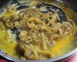 七味でピリッ！焼き茄子の卵とじ作り方2写真