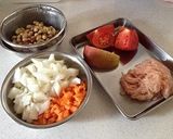子供と一緒に食べる豆カレー作り方1写真