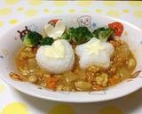 子供と一緒に食べる豆カレー作り方6写真