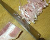 ゴーヤとズッキーニのベーコン炒め作り方2写真