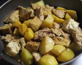 鶏ミンチ+塩麹deじゃが芋と厚揚げの煮物作り方5写真