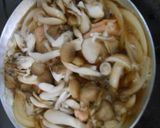 秋鮭ときのこ入り玉子丼作り方10写真