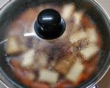 厚揚げ、ニンジン、煮豆の簡単煮物作り方4写真