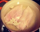 玄米の鶏粥作り方1写真