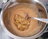 離乳食後期☆バナナときなこのパンケーキ♡作り方2写真