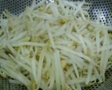 ダシダで本格韓国料理。定番もやしナムル作り方1写真