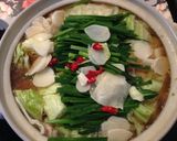 簡単！もつ鍋醤油味作り方5写真