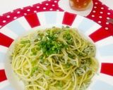 簡単！しらすとねぎのジェノベーゼパスタ♡作り方4写真