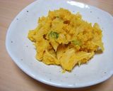 付け合わせに☆ポン酢でかぼちゃサラダ作り方6写真
