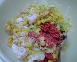 挽肉キャベツの椎茸くん揚げ作り方1写真