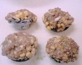 挽肉キャベツの椎茸くん揚げ作り方2写真