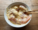 mチキン南蛮風☆揚げ鶏の和風あんかけ作り方3写真