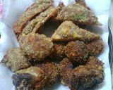 挽肉キャベツの椎茸くん揚げ作り方3写真