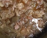 牛すじ煮込み☆味噌しょうゆ味作り方4写真
