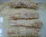 挽肉キャベツの椎茸くん揚げ作り方4写真