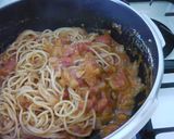 水切りヨーグルトでトマトソースパスタ♬作り方8写真
