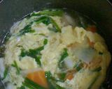 玉子ふわふわ❢焼肉屋さん風の玉子スープ作り方7写真