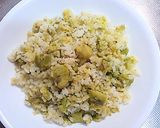 バガリポロ風そら豆のピラフ★炊込みごはん作り方5写真
