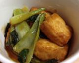 厚揚げとチンゲン菜のサッと炒め煮作り方7写真