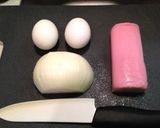 かまぼこの玉子とじ風作り方1写真