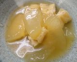 夏バテに効く！冬瓜とおあげさんの葛とじ作り方8写真
