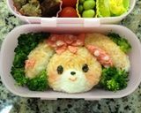キャラ弁 ぼんぼんりぼん作り方5写真