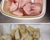めかじきの酢豚風♪作り方1写真