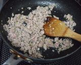 食欲全開☆なすとひき肉のピリ辛うどん作り方3写真